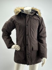 Carhartt Anchorage Parka Marrone con Cappuccio Pelliccia – Uomo M