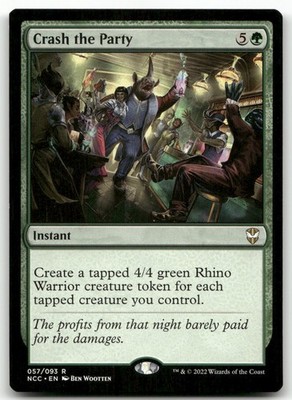 Crash the Party #57 (NM) Streets New Capenna NCC Magic MTG