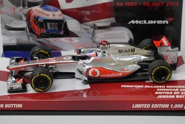 1:43 MINICHAMPS 533124373 McLaren Mercedes Show Car British GP 2012 #3 model car - Image 3 of 4