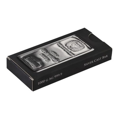 Germania Mint 1 Kilo ( 32.15 toz ) Cast .9999 Fine Silver Bar | eBay