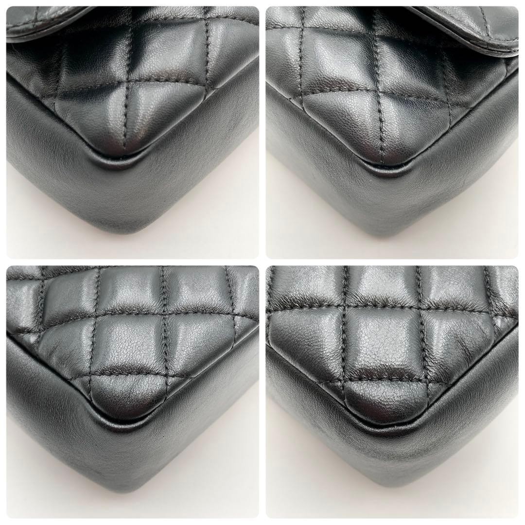 Versace Chain Shoulder Bag Black Leather Medusa Logo Unused Luxury thumbnail 5