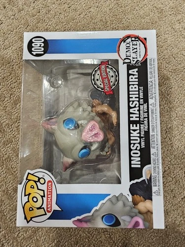 Funko Pop! Vinyl: Demon Slayer: Inosuke Hashibira Exclusive Damaged Box