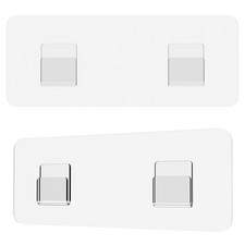 Shower Caddy Adhesive Replacement Sticker, Shower Adhesive Strip Adhesive Hoo...