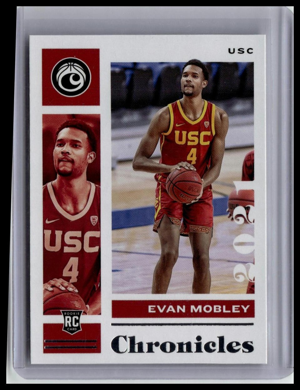 2021 Panini Chronicles Draft Picks #2 Evan Mobley
