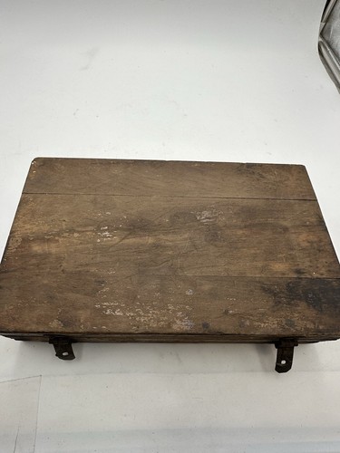 Antique Starrett 443-B Ratchet Wrench Socket Set Circa 1916 Incomplete Wood Box - Picture 21 of 23