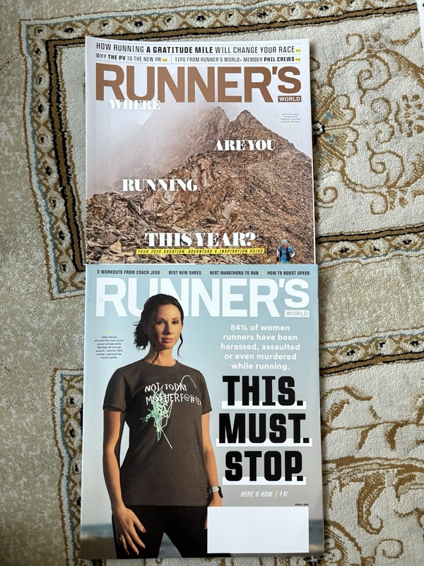 Three Runner’s World Magazines 2019 & 2020, 2021  Editions