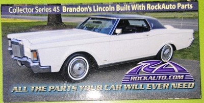 Rock Auto Parts Collector Series Magnet #45 Brandon's Lincoln
