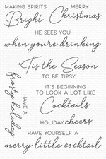 My Favorite Things 4" x 8" Clear Stamps Holiday Cheers  CS-723