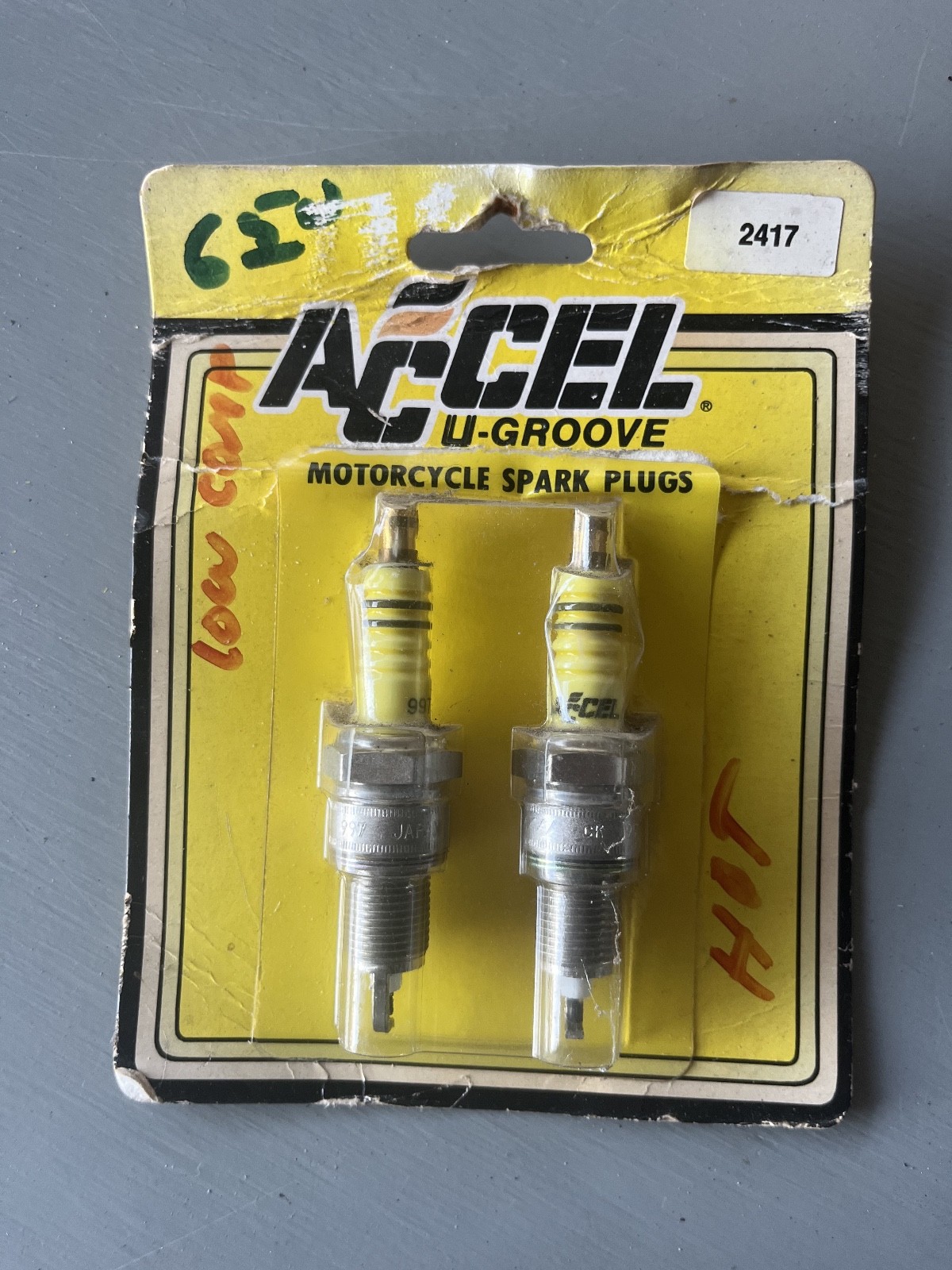 ACCEL KIT 2417 Spark Plugs 997 for HARLEY FX FL 82-84 1340 SHOVELHEAD 5RL RN14LY