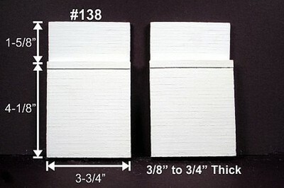 Monroe Models 138 HO Maßstab Brücken Widerlager Breit 2/