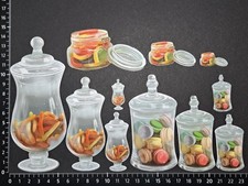 sweet treats, sweetie jars die cuts card making, scrapbook pages
