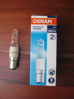 Garantiert Echte Osram Halolux Ceram B15D 100W 64496 Klar Clear Dimmbar