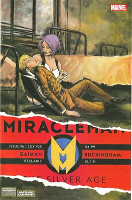 MIRACLEMAN THE SILVER AGE #6 (2022) GAIMAN / BUCKINGHAM ART & COVER ~ UNREAD NM