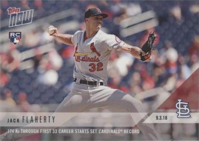 2018 Topps Now - Jack Flaherty #684 - 1 of 1