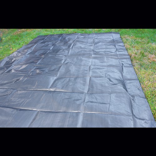 Telone Impermeabile Molto Forte - 200 gsm Grigio Copertura Impermeabile, UK STOCK - Foto 1 di 9