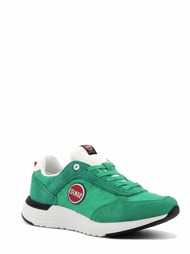 COLMAR Sneakers Uomo Tyler Speed PE 2020 Scarpe Pelle Nylon Memory Blu  Gialle | eBay