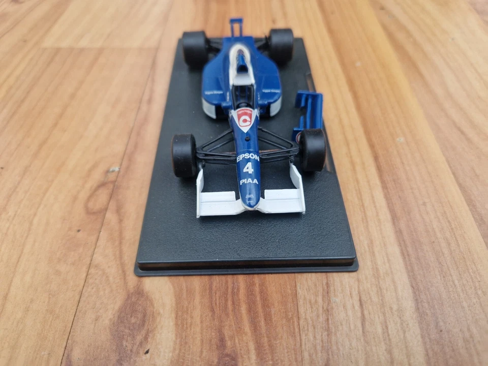 Rba Atlas Edizioni 1/43 Classico 1990 Tyrrell 019 Jean Alesi Pressofuso F1 Auto - Immagine 3 di 3