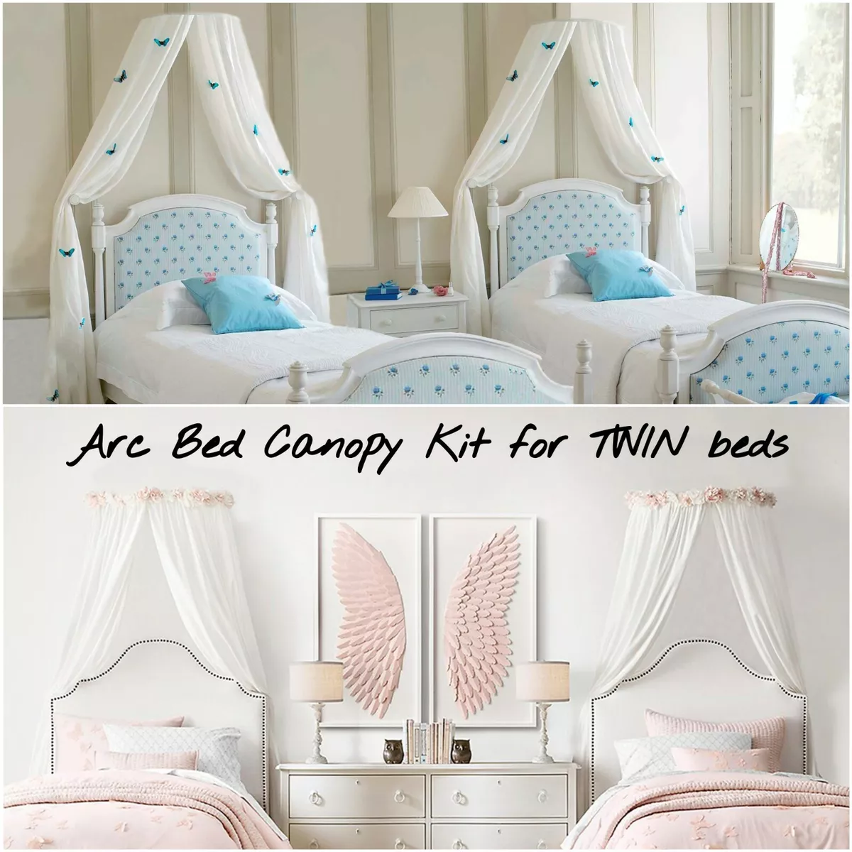 Twin canopy frame deals