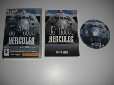 C-130 Hercules PC DVD Rom Add-On Microsoft Flight Simulator Sim 2004 FS2004 FS