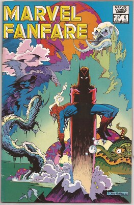 MARVEL FANFARE #6   VESS & RUSSELL COVER ART   1ST APPEARANCE - 1993