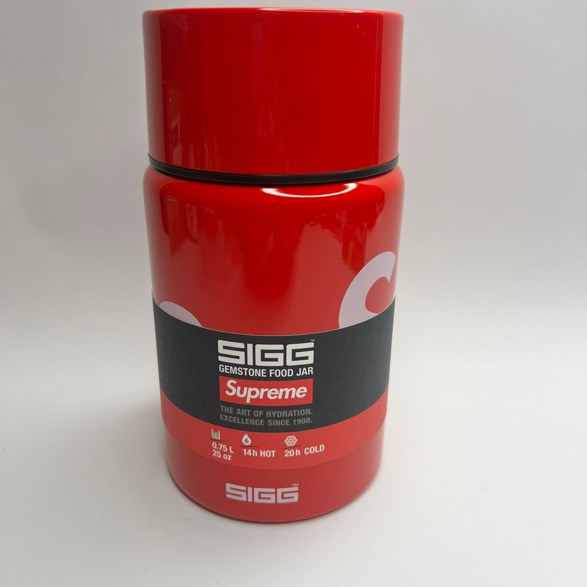 弁当箱・水筒 Supreme SIGG Gemstone Food Jar Red Supreme × SIGG Gemstone Food Jar – Red - FW21A44 0.75 L - Brand