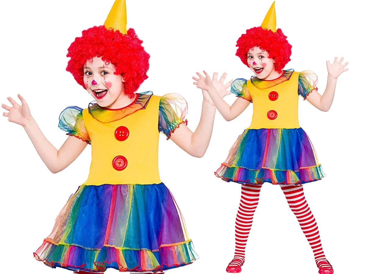 Girl Clown Costume