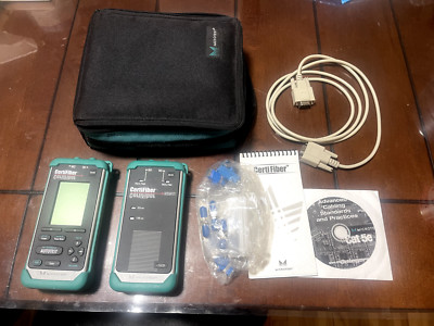 Microtest CertiFiber Optic Advanced certification for multimode Fiber Network