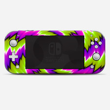 Skins Decals wrap for Nintendo Switch Lite - Psychedelic Moving Swirls