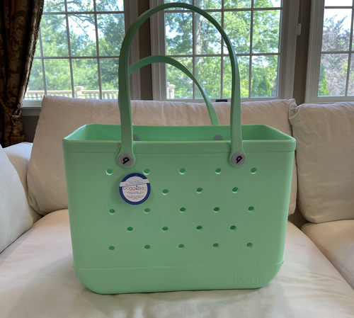 Bogg Bag - Original - Large - Mint Green - Beach Pool Tote - NEW NWT