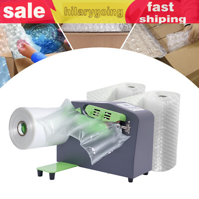 #ad Air Bubble Maker Machine Air Cushion Films Machine Bags Wrap Air Pillow inflator $179.00