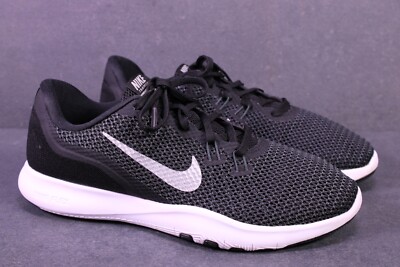 Nike Sneaker Flex Trainer TR 7 Damen Sportschuhe Gr. 40 schwarz grau Mesh BS6