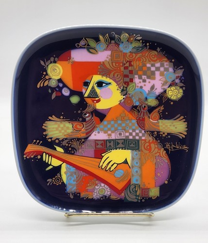 Rosenthal Germany studio-line. Wonderful (wall) plate "1001 Nights" 7.5" - Picture 2 of 12