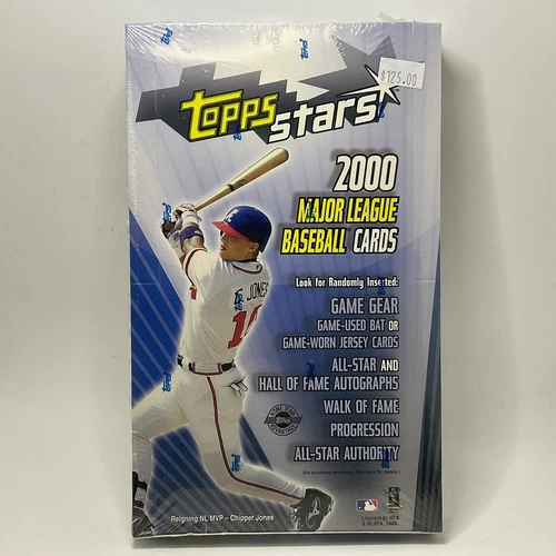 2000 Topps Stars Baseball Factory Sealed Box