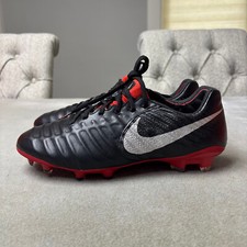 Nike Tiempo Legend 7 Elite FG 'Black Red Silver' Men's Size 7/Women's 8.5 Italy