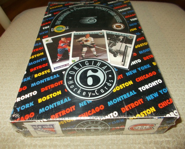 1992 Original 6 Hockey Cards Made by Ultimate Trading Card Co. for sale