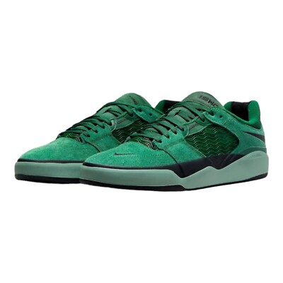 Nike SB Ishod (Mens Sz 7.5 ) Shoes DC7232-301 Heineken Green Black Skate Vintage