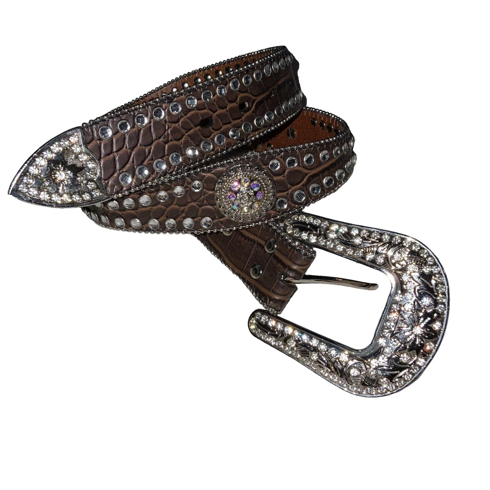 FLOWER preta de Cintos Femininos Blazin Roxx