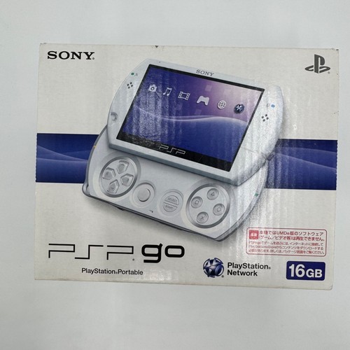 Sony PSP GO console White with Charger Box PSP-N1000PW Exelent condition - Picture 8 of 23