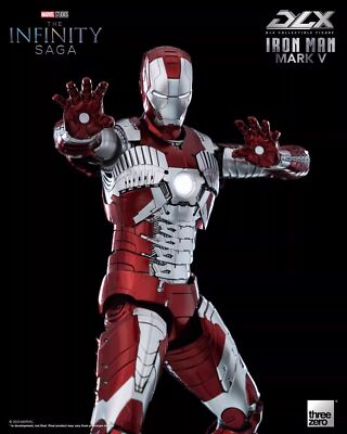 INFINITYSAGA DLX THREE ZERO アイアンマン mark5 DLX Iron Man Mark 5 1/12 Figure (Marvel Studios The Infinity Saga)