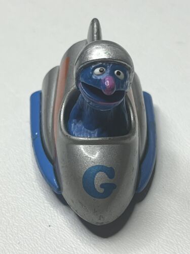 1983 Playskool Childrens Television Sesame Street Diecast Car Blue Grover AS IS - Picture 17 of 24