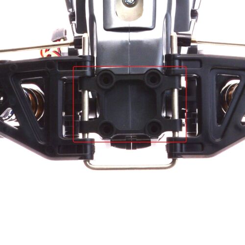 Aluminum Front Suspension Arm Mount for Tamiya DT-03 DT-03T Off-Road Car Parts - Picture 2 of 5