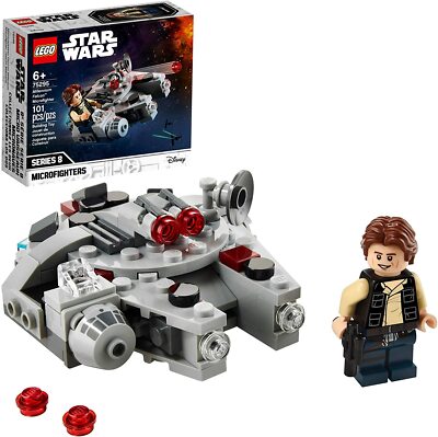 NEW! LEGO Star Wars Millennium Falcon Micro Fighter 75295 Building Kit 