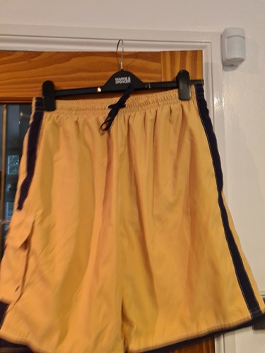 Men's Swimming Trunks Medium Newport Blue, Yellow and Navy - Bild 1 von 4