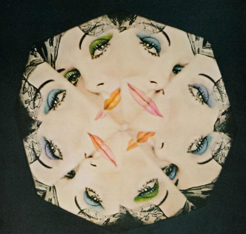 Cutex eye shadow ad vintage 1964 Oleg Cassini original advertisement