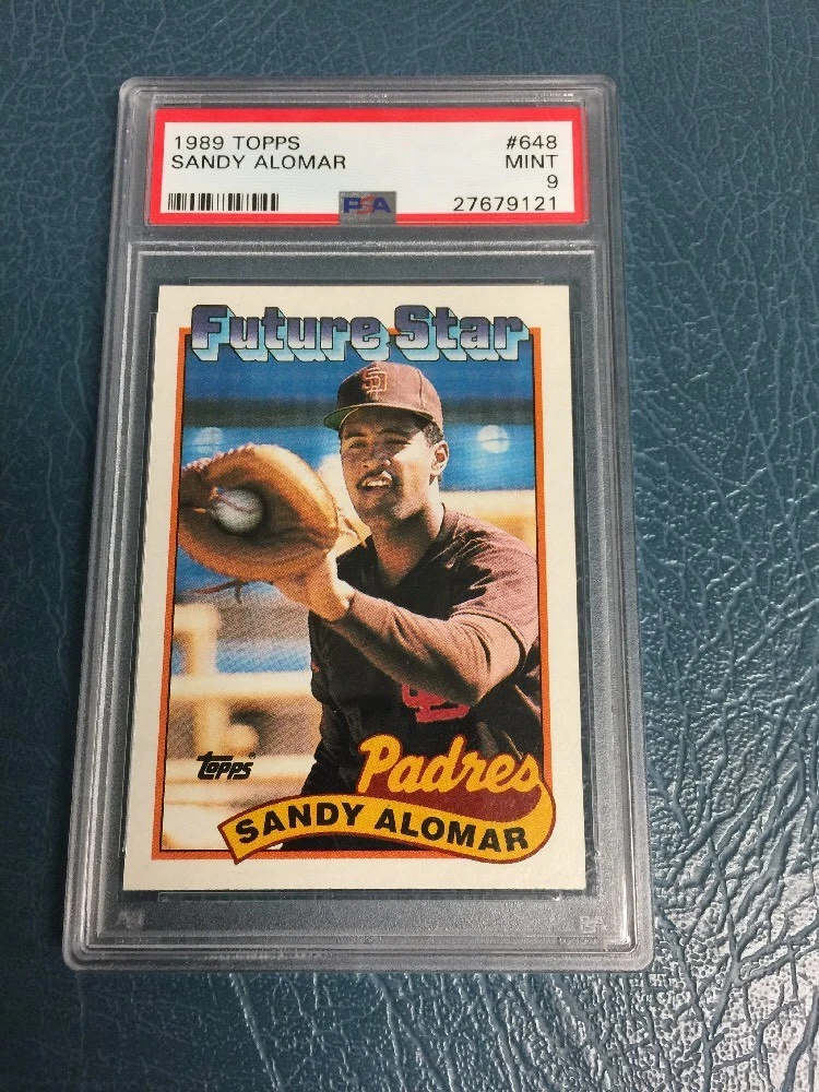 1989 topps cheap sandy alomar