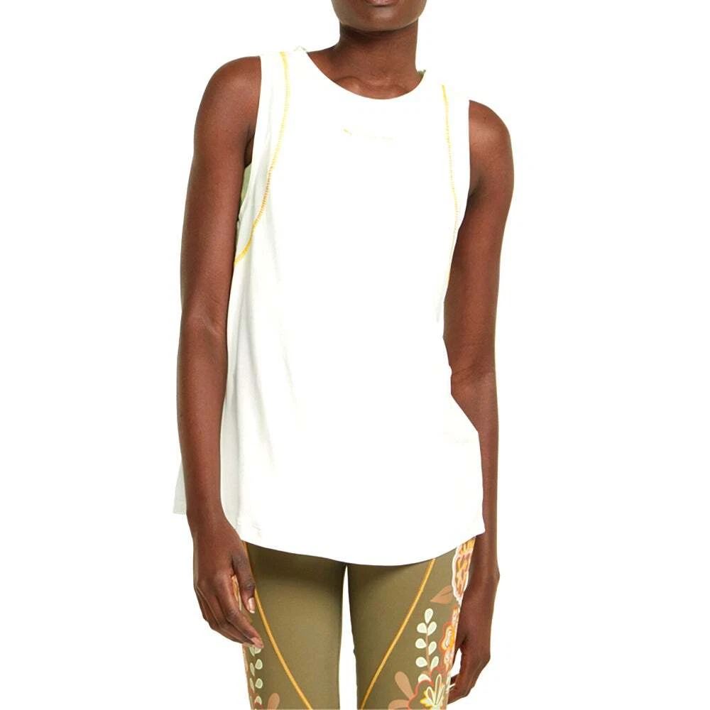 Frida Sleeveless Jersey White