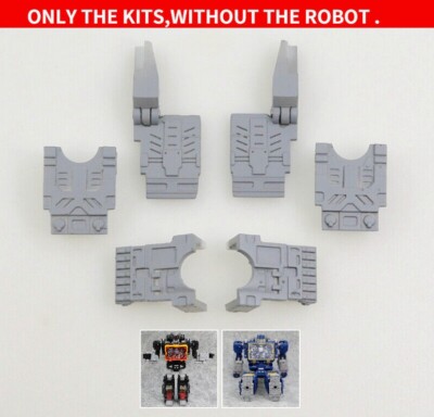 Arm Covers Foot Filler Upgrade Kit For Siege Earthrise Soundwave Soundblaster