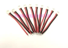 JST-PH 2.0mm 2-Pin Mini Male Female Housing Connector Header Wire 5cm DIY 20 Set