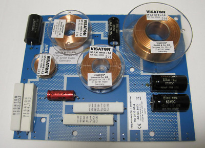  3-Wege Weiche Frequenzweiche Lautsprecher Hifi 4Ohm VISATON HW 3/130 NG 