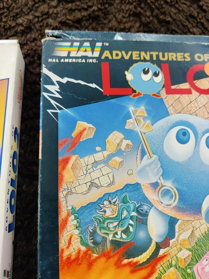 Adventures Of LOLO 1 2 3 Nintendo Nes In Box - Image 2 of 4